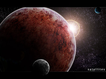 Planets, Universe, Stars, Mars, Satellites HD wallpaper