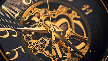 Clock gears, Vintage aesthetics, Mechanical precision, Industrial charm HD wallpaper