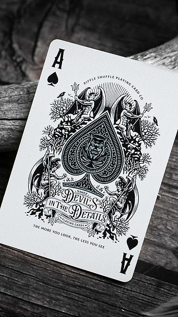 A Letter, Ace Card, Black And White HD phone wallpaper