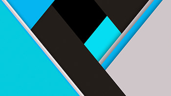 Blue Green Material Design Abstract , abstract, artist, artwork, digital-art HD wallpaper