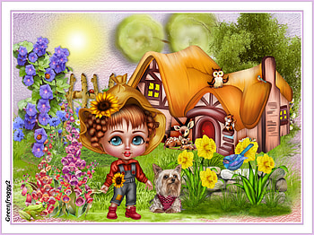 FANTASY GARDEN, ART, GARDE, FANTASY, ABSTRACT HD wallpaper