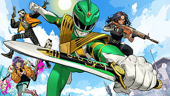 Epic Fortnite Battle: Power Rangers and Warriors, video game, Fortnite, Green Ranger HD wallpaper