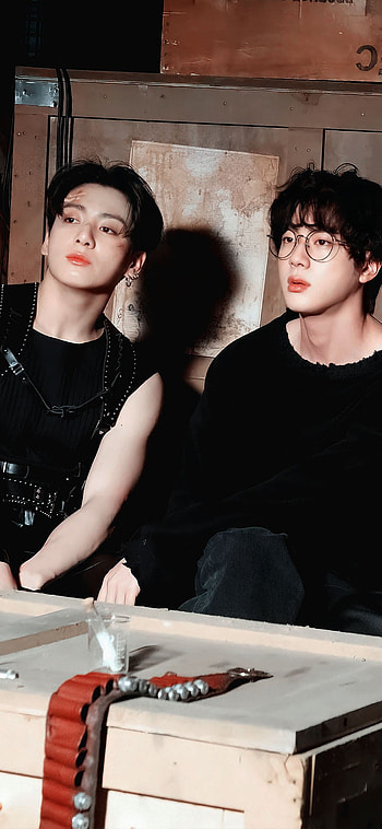 BTS, kim seokjin, kpop, bangtan boys, jeon Jungkook, seokjin, jungkook, jin HD phone wallpaper