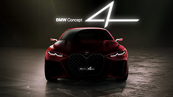 BMW Concept 4 2019 HD wallpaper