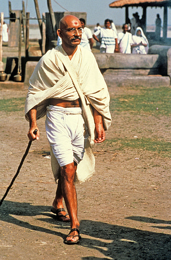 Gandhi movie review, Cinematic masterpiece, Social justice advocate, Cultural impact HD phone wallpaper