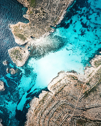 Nature, Sea, View From Above, Coast, Island, Duct, Malta HD phone wallpaper