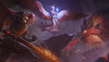 Angel, mbyk, fantasy, art HD wallpaper