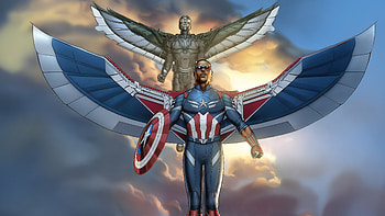 Aptain America Brave New World Symbol Of Hope, captain-america-brave-new-world, movies, 2024-movies, superheroes, artwork, captain-america, artist, anthony-mackie, red-hulk, deviantart HD wallpaper