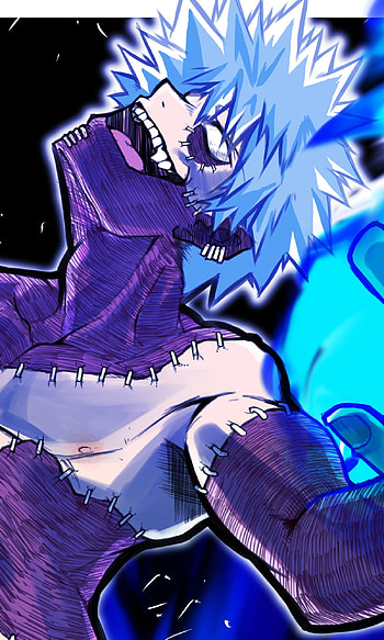 My Hero Academia: Blue Flame — Villainous Vibe, Anime, My Hero Academia HD phone wallpaper