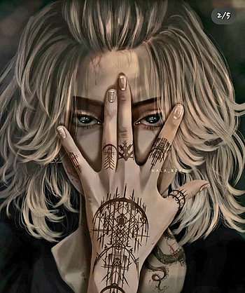 Mikey, art, drawing, anime HD phone wallpaper