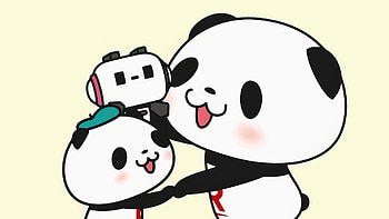 Adorable Okaimono Panda : A Touch of Cuteness, Anime HD wallpaper