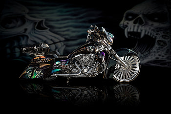Motorcycles, Design, Motorcycle, Bike, Aerography, Airbrushing HD wallpaper
