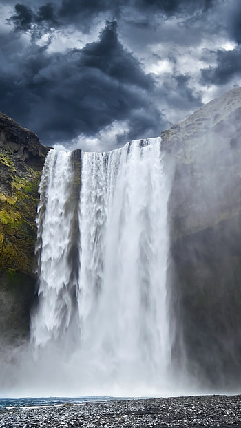 Yosemite, Waterfalls HD phone wallpaper