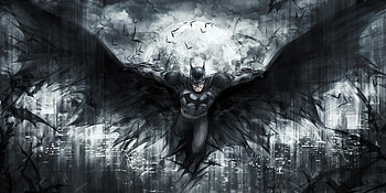 Art The Dark Knight, batman, superheroes, artwork, digital-art, deviantart HD wallpaper