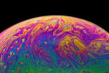 Fluid Art, Abstract, Divorces, Multicolored, Motley, Paint, Liquid HD wallpaper
