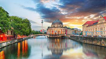 Top museum, Island backgrounds, Berlin Museum HD wallpaper