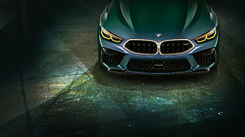 BMW M8, green and luxurious car HD wallpaper