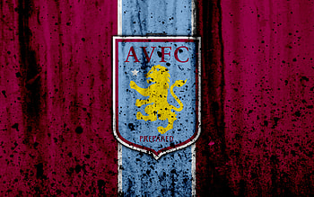 Aston Villa FC, club, logo, football, aston villa, emblem, avfc HD wallpaper