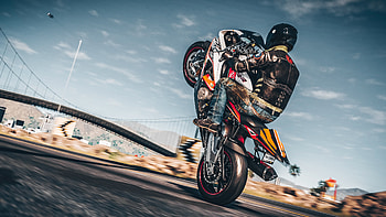 The Crew 2 Wheelie On Bike , wheelie, the-crew-2, games HD wallpaper
