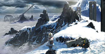 Original, anime girl, winter, outdoor HD wallpaper