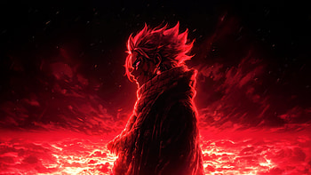 Fiery Dragon Slayer Natsu Dragneel, natsu-dragneel, fairy-tail, anime, artist, artwork, digital-art, ai HD wallpaper