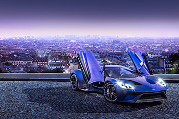 2017 Ford GT Doors UP , ford, 2017-cars, ford-gt HD wallpaper