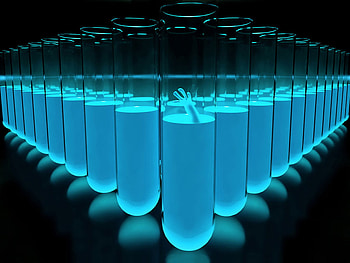 Lab, blue, laboratory, glass, hand, dark HD wallpaper