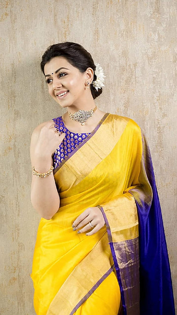 Nikki Galrani, actress, beauty, saree, girl, mallu HD phone wallpaper