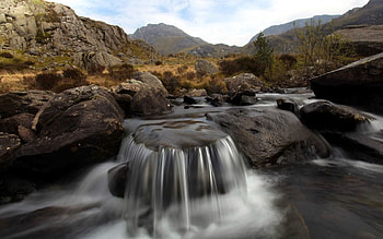 Nature, Water, Stones, Flow, Stream, Gurgling, Murmur, Mountain River HD wallpaper