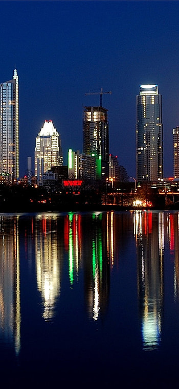 Dallas Skyline, Travels, Austin HD phone wallpaper