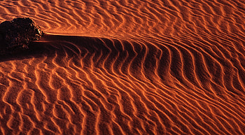 Aerial view, desert, sand HD wallpaper