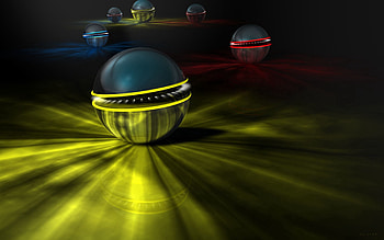 Shine, Light, 3D, Shadow, Colorful, Colourful, Balls HD wallpaper