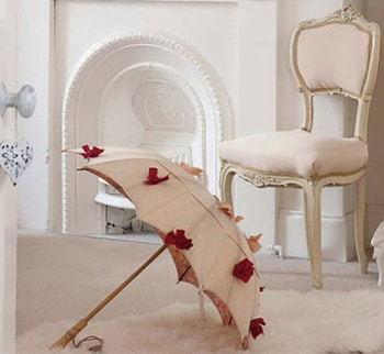 white, umbrella, decoration, interior HD wallpaper