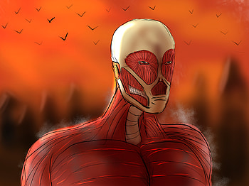colossal, Attack on Titan HD wallpaper
