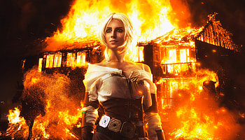 The Witcher Ciri , ciri, the-witcher-3, games, artwork, artist, digital-art, artstation HD wallpaper