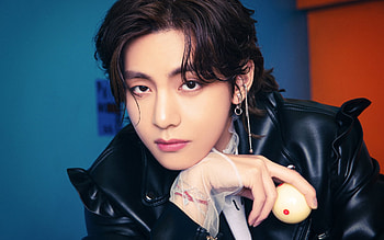 V, Kim Tae-hyung, BTS, South Korean singer, portrait, V BTS, hoot, BTS singers HD wallpaper