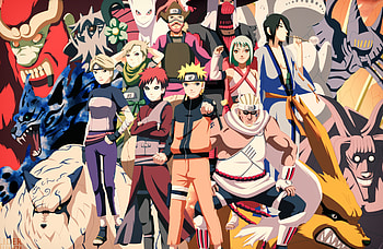 Matatabi, Naruto anime, Yugito Nekomata, Naruto Uzumaki HD wallpaper