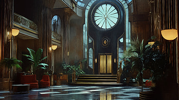 Elegant Art Deco Room - Ultra, room, Art deco, lobby, interior design, architecture HD wallpaper