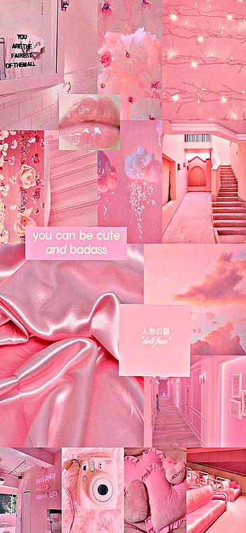 Aesthetic pink, cool, relaxing, cute HD phone wallpaper