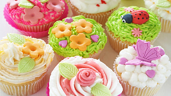 Petits gateaux, dessin, sucre, petit, gateau HD wallpaper