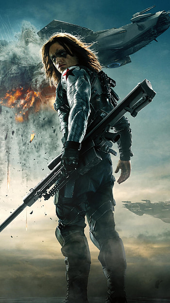 Sebastian Stan, Winter Soldier, Captain America, 2014 HD phone wallpaper
