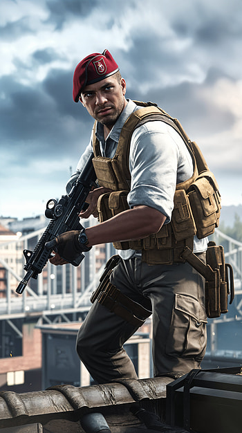 Epic Battlefield : Gear Up for Action, soldier, military HD phone wallpaper