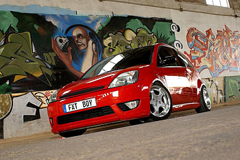Ford Fiesta, tuning, ford, fiesta, car HD wallpaper