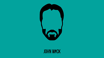 John Wick Minimalism, john-wick, minimalism, artwork HD wallpaper