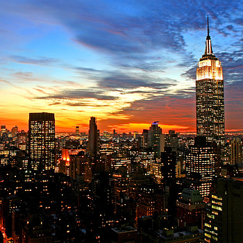 New York sunset, iPad , for , Stunning retina display HD phone wallpaper