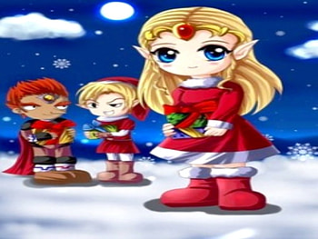Zeldas_Christmas, zeldas, christmas HD wallpaper