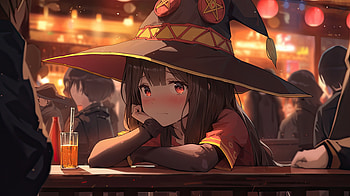 Megumin Magic: KonoSuba Anime, Megumin (KonoSuba), Anime, KonoSuba - God’s blessing on this wonderful world!! HD wallpaper