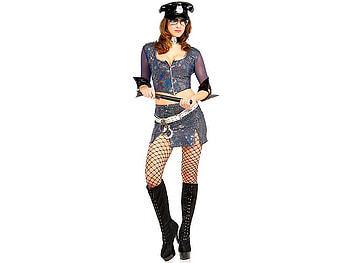 Police, lady, costume, , beautiful HD wallpaper