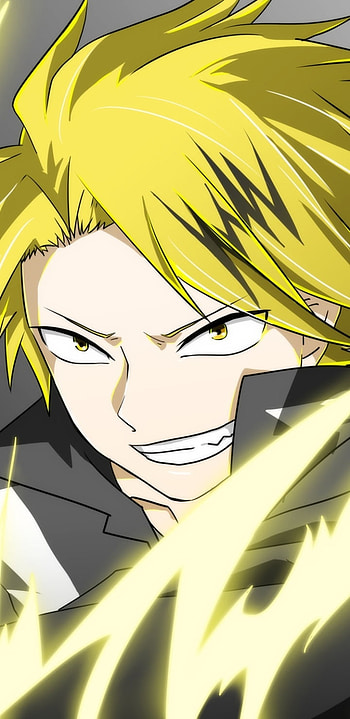 Denki Kaminari, Anime, My Hero Academia HD phone wallpaper