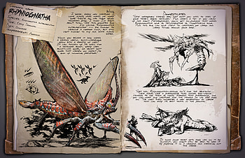ARK Survival Evolved Creature Dossiers, video game, ARK: Survival Ascended HD wallpaper